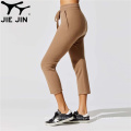 2020 jiejin new Design Cotton Track Brown Fitted Sweat Antean